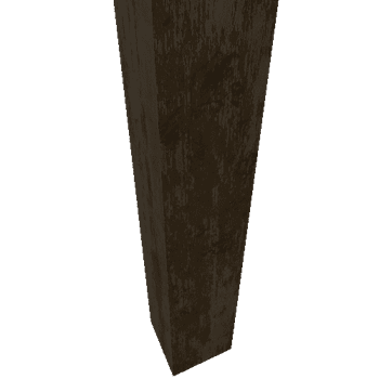 Sharp Wooden Pillar {4} 0.5M 4